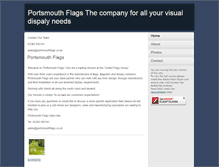 Tablet Screenshot of portsmouthflags.com
